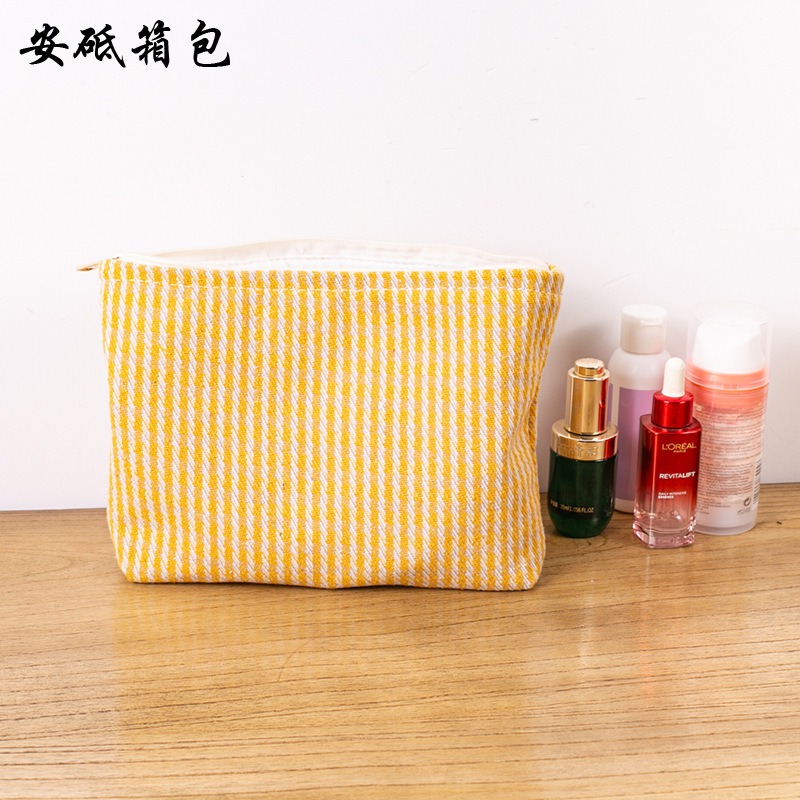 工厂手拿帆布卡包钥匙包手机包洗漱包布艺拉链零钱包化妆品收纳包