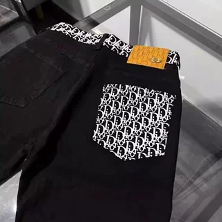 韩版时尚百搭高腰直筒牛仔裤男款春夏新款宽松显瘦阔腿拖地裤潮流