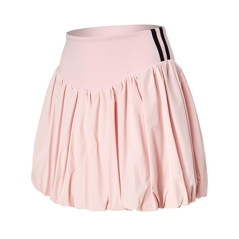 Verano nuevo estilo traje de uniforme de tenis mujer falda de botones de flores anti-luz golf bádminton ropa deportiva de fitness de manga corta