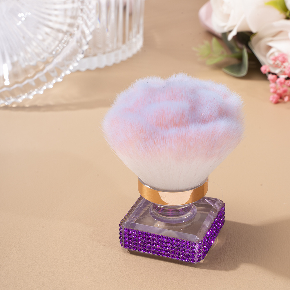 Diamantes transfronterizos de alta calidad multifunción venta caliente de un solo cepillo de polvo de manicura cepillo de base cepillo de maquillaje belleza