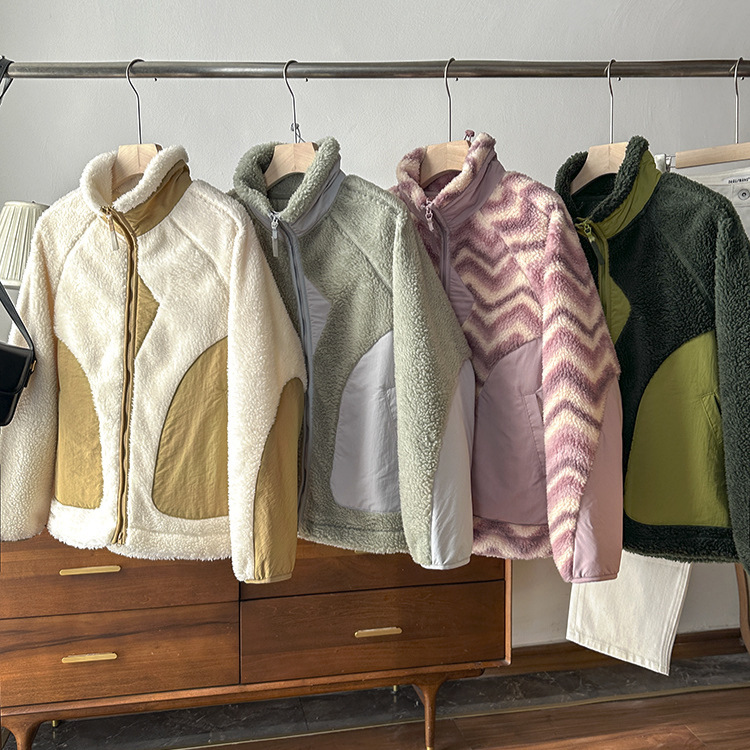 Great product! 399+! Stylish and versatile casual outdoor windproof cashmere fleece warm thick coat for women