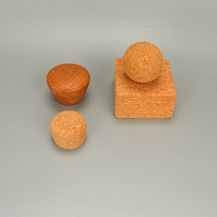 Wooden Polished Special-Shaped Stopper Aromatherapy Cork Storage Tank Stopper Modern Simple Cork Champagne Stopper Cork Lid
