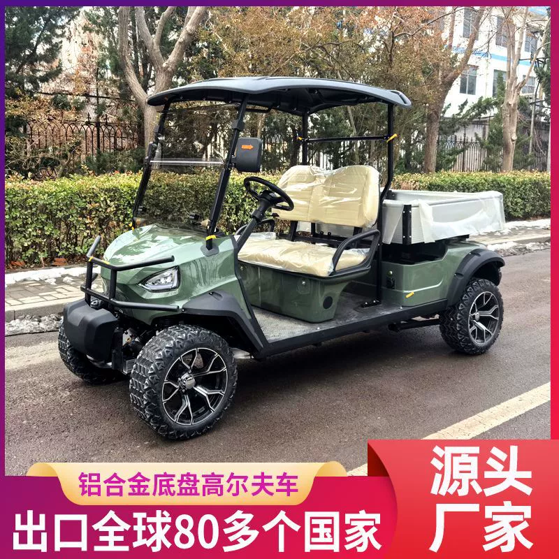 Электрическая тележка для гольфа, разъем для отеля, качели, электрический экскурсионный автомобиль, парк, электрическая тележка для гольфа
