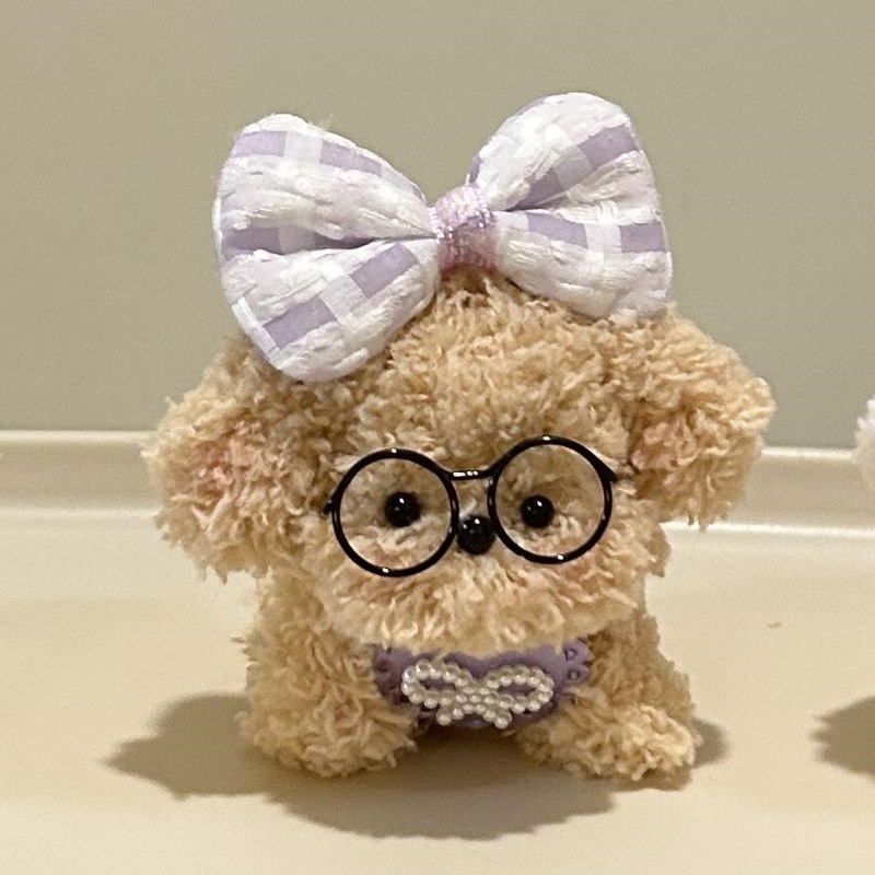 ツイスト子犬完成品かわいい子犬人形手作り子犬振り子プレゼントDIYぬいぐるみ犬プレゼント|undefined