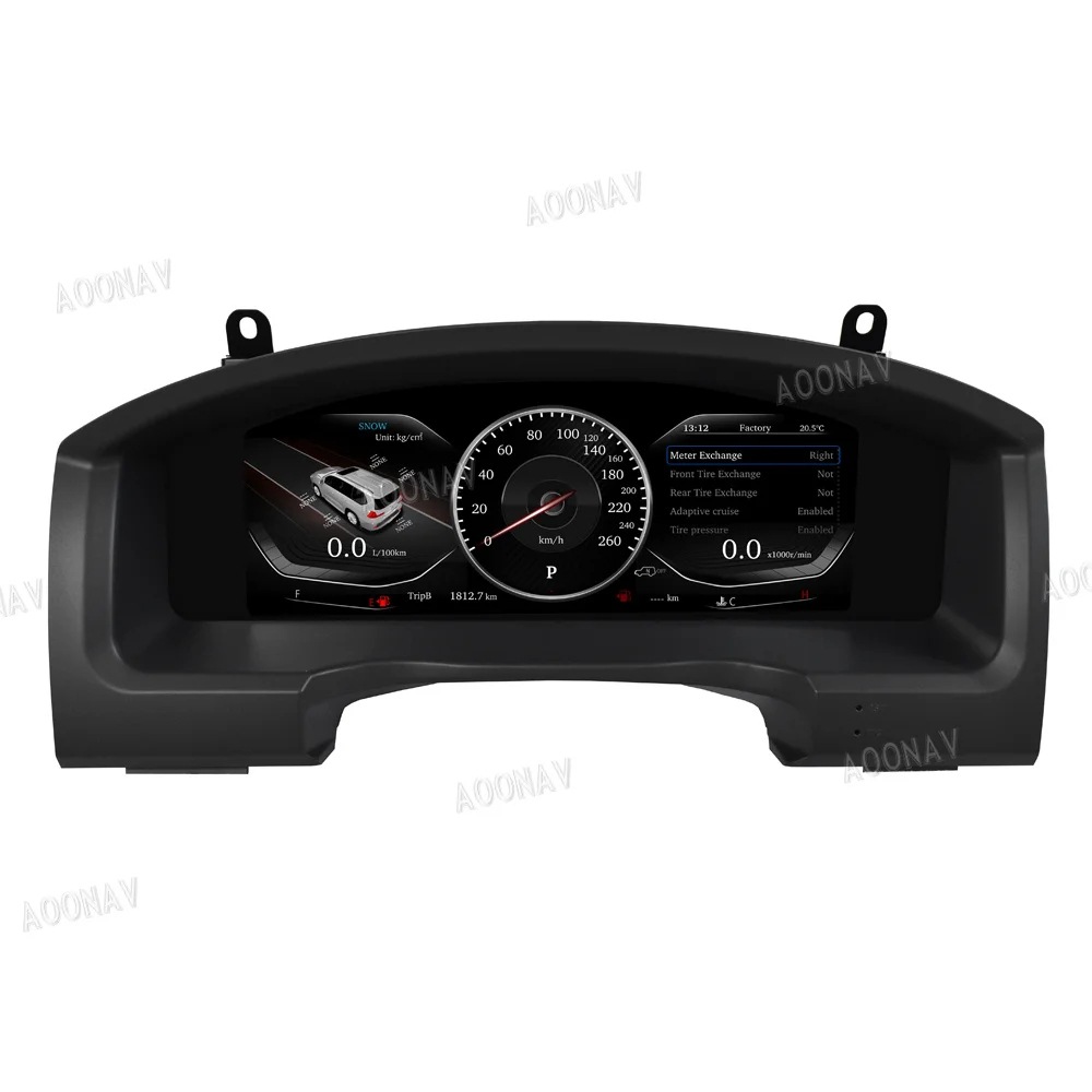 Suitable for Toyota 08-21 Cruiser Instrument Panel Lcd High-Definition Display Cockpit Speed Digital Instrument