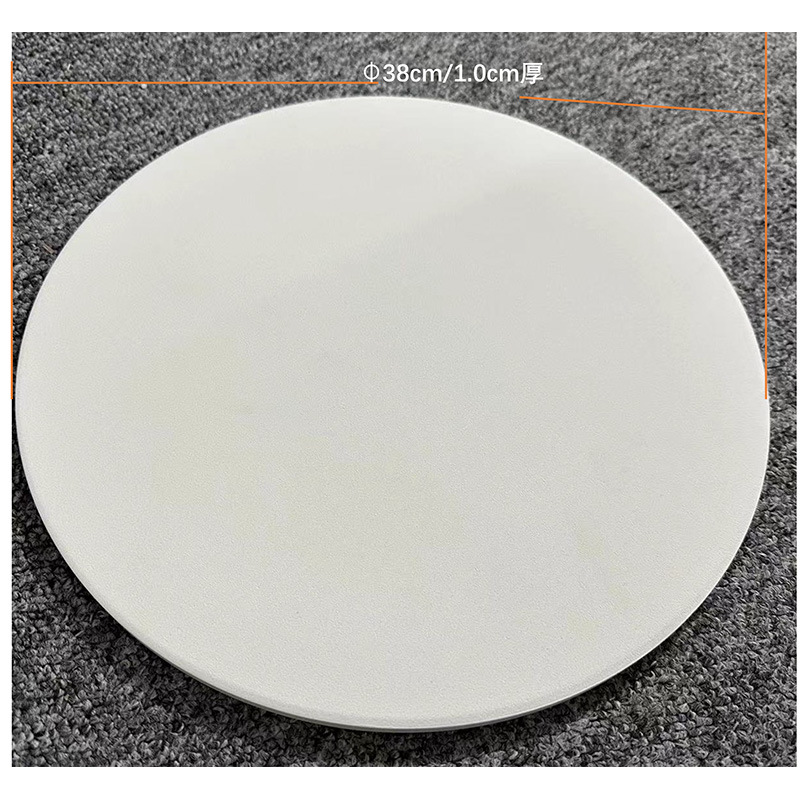 Amazon cordierita placa para hornear 33cm pizza bandeja para hornear con alambre rack pizza Hob hornear conjunto de herramientas