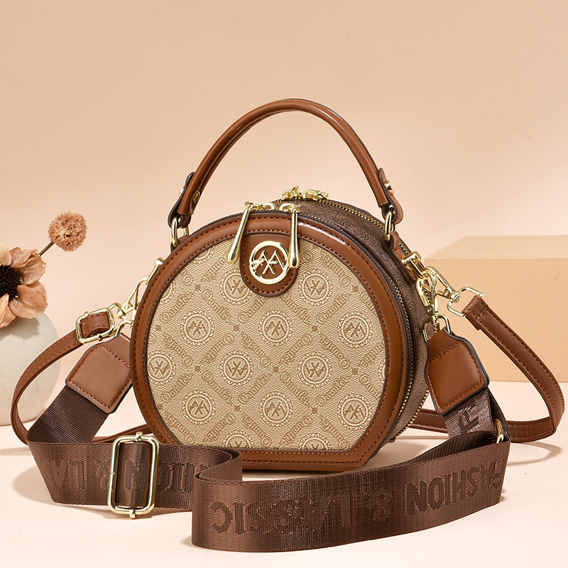 Fabricante nuevo bolso de comercio exterior mujer textura de hombro oblicuo bolso para mujeres 2025 bolso de mano de moda coreano