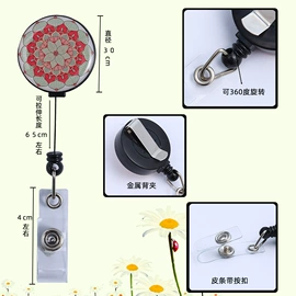 证件卡、挂绳;钥匙扣及钥匙扣配件;胸卡夹