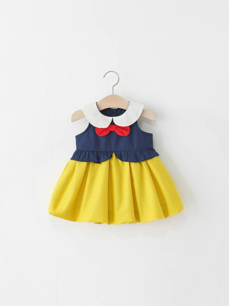 Summer dress, children's skirt, small princess costume girl's, summer clothing, children's clothing, western style