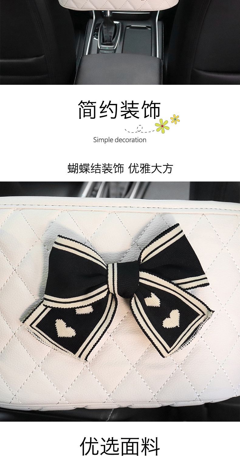Car Seat Storage Box Storage Bag Trash Can Cartoon Car Seat Back Organizer Hanging Bag Car Supplies