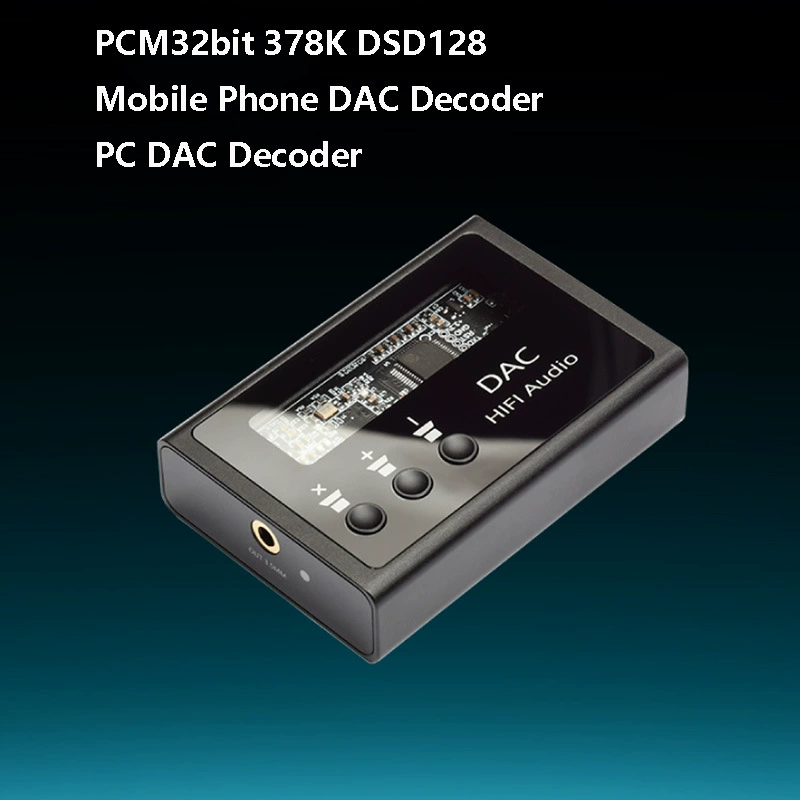 HIFI наушниковый декодер ES9018K2M DSD128 PCM32bit 384kHz безразрушительное декодирование