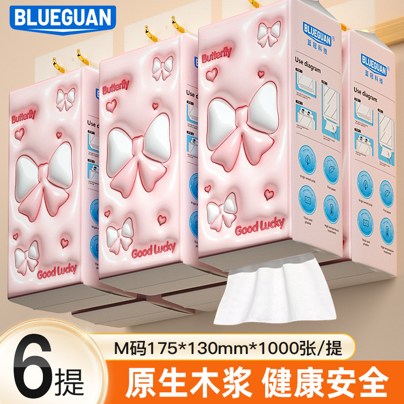 【무료 배송 특가】 핑크 리본 6개입 세트