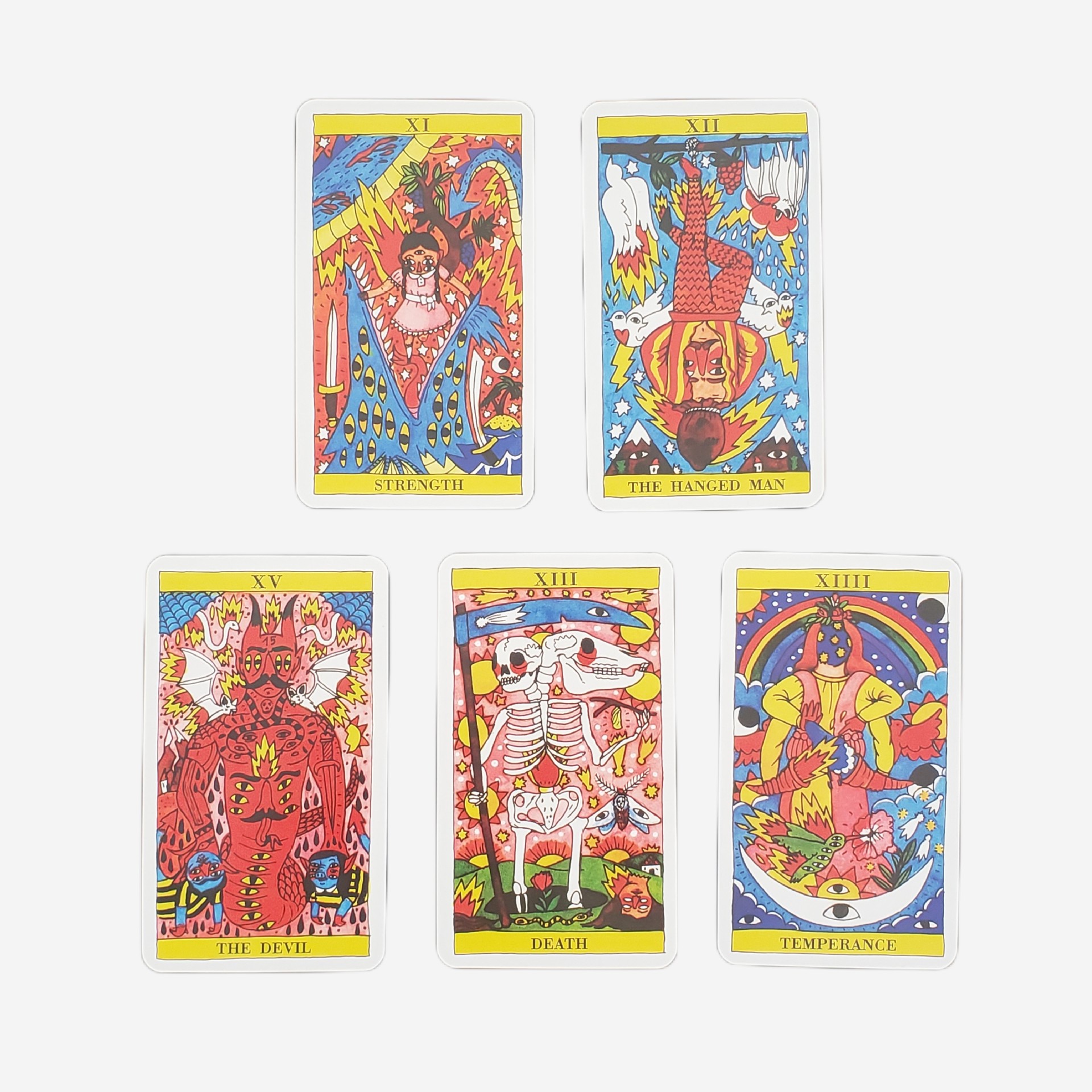 Del Fugo Tarot Deck - Traditional Divination Card Game Set_voghion.com