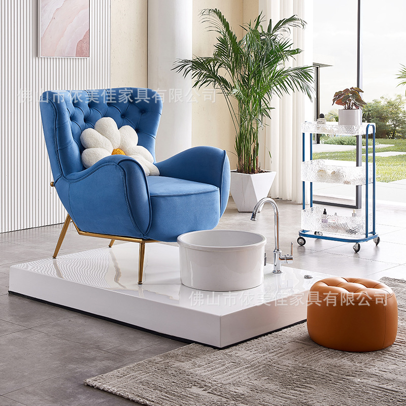 Sofá de manicura, baño eléctrico de pies, silla de masaje, silla de lavado de pies multifuncional, silla especial de belleza de pestañas, sofá de belleza de pies