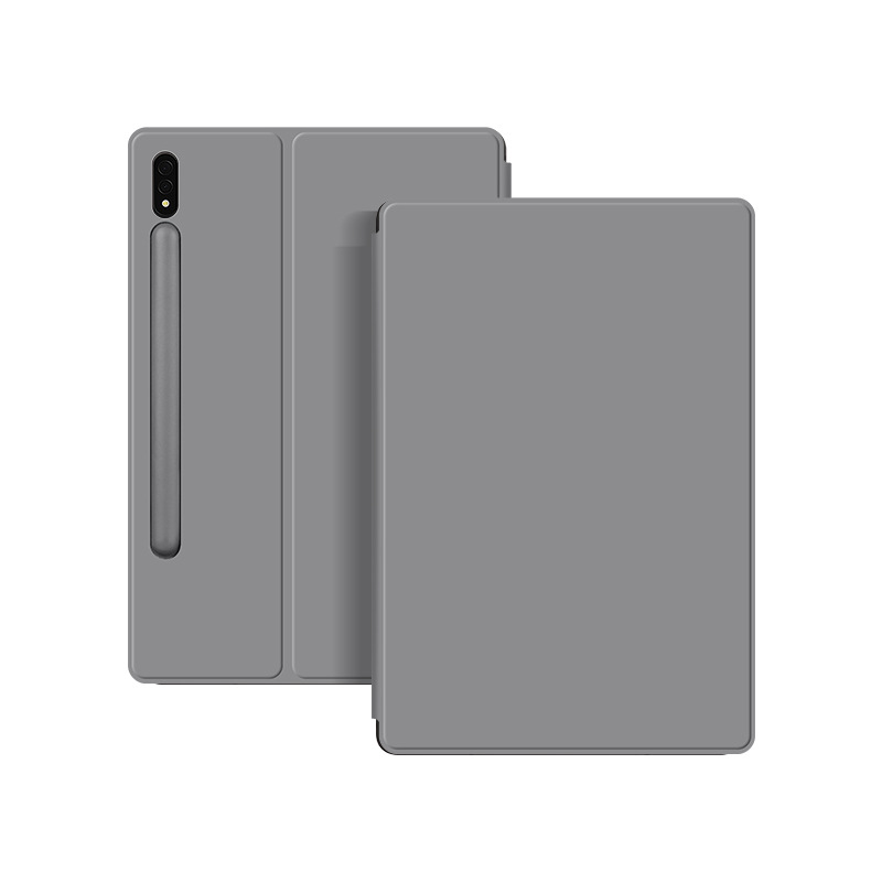 2022 for Samsung GALAXY TAB S8 + Pen slot magnetic S8U flat leather case computer S7FE protective case