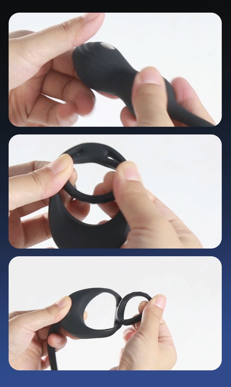 Wireless Prostate Massager Remote Controlled Vibrating Anal Plug_voghion.com