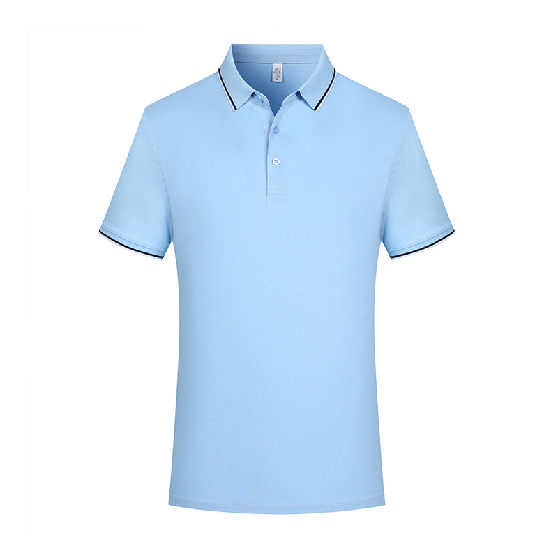 Polo de Trabajo para Hombre, con Cuello en Bloques de Color, Antibacteriano, Fresco al Tacto, de Poliéster y Algodón, Estilo Ejecutivo, Sensación de Alta Gama, Personalizable