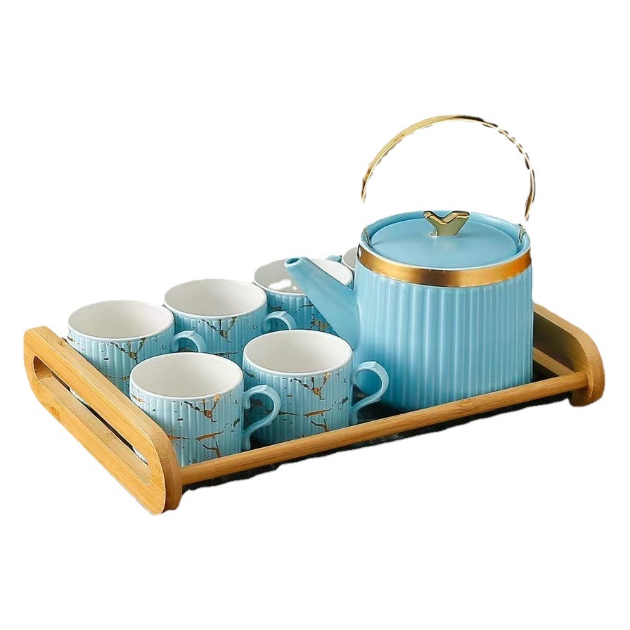 Japonés marbling cerámica portátil olla taza traje Oficina Creativa botella de agua fría suministros regalo hogar