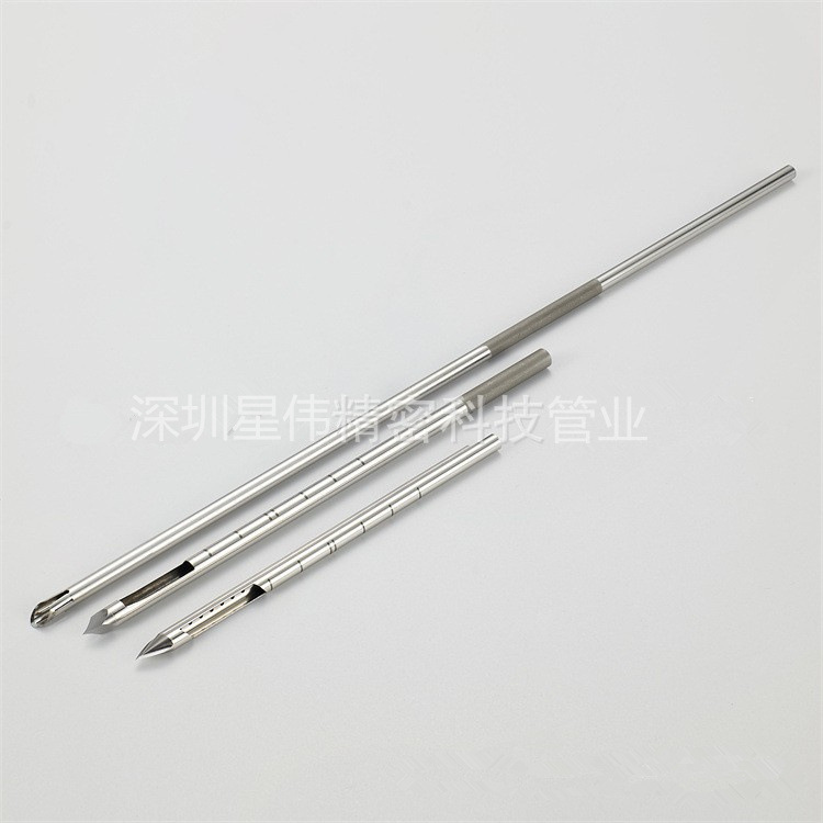 定制不锈钢针尖针头316L小口径304不锈钢毛细管穿刺针侧孔针医用