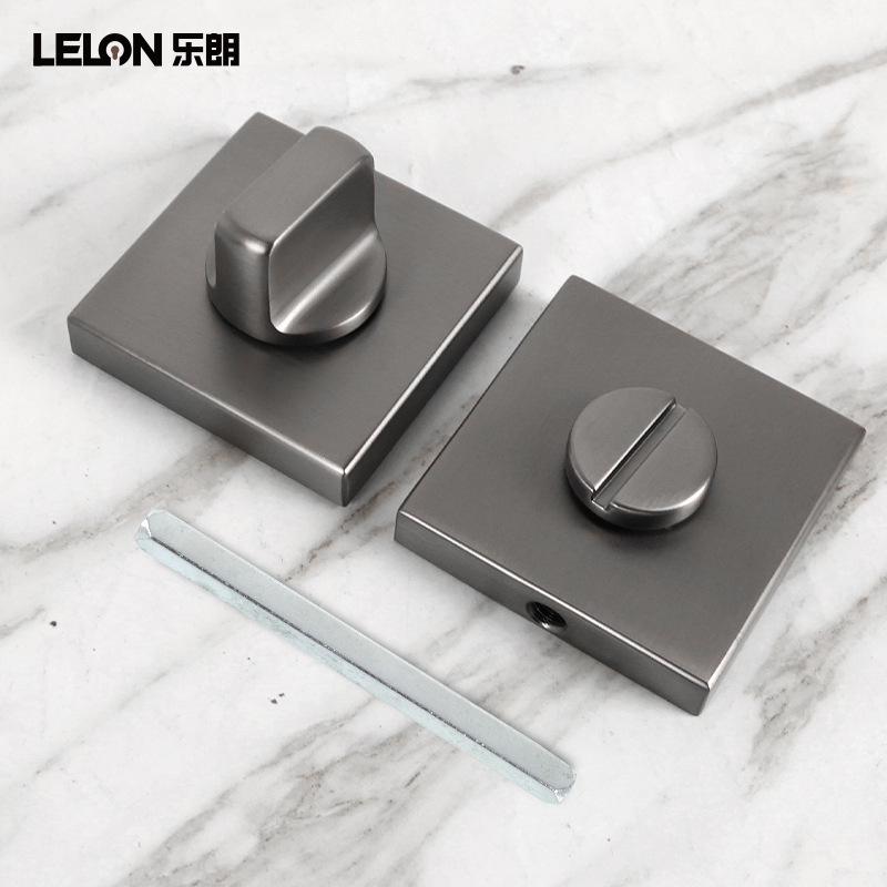 Aleación de zinc redonda cerradura de mano cerradura de mano cerradura de mano cerradura de puerta de hotel accesorios de cerradura de puerta de baño