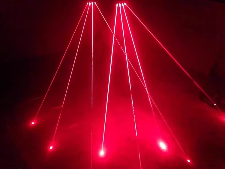 빨간색 멀티 포인트 오른손