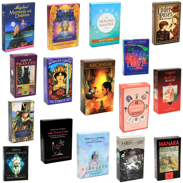 tarot cards deck English tarot oracle game card
