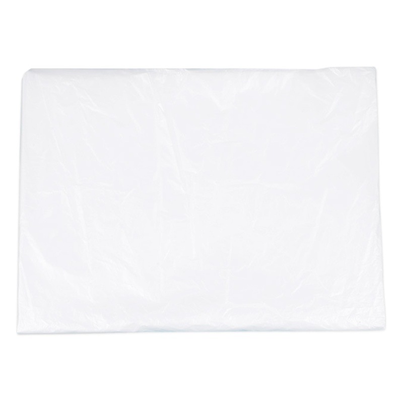 Manufacturer's Supply Large Transparent White Thickened Plastic Waterproof Perm and Dye Hairdressing Tools Disposable Cloth Shawl