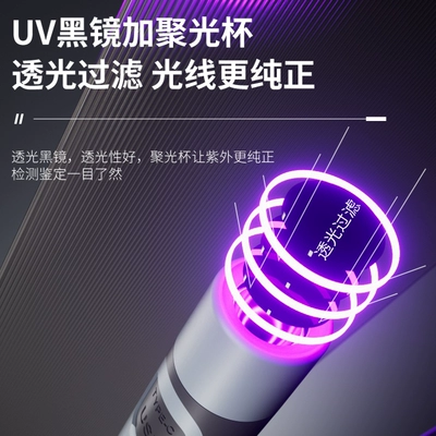 UV fənərlər – Wood-Style Uv Flashlight