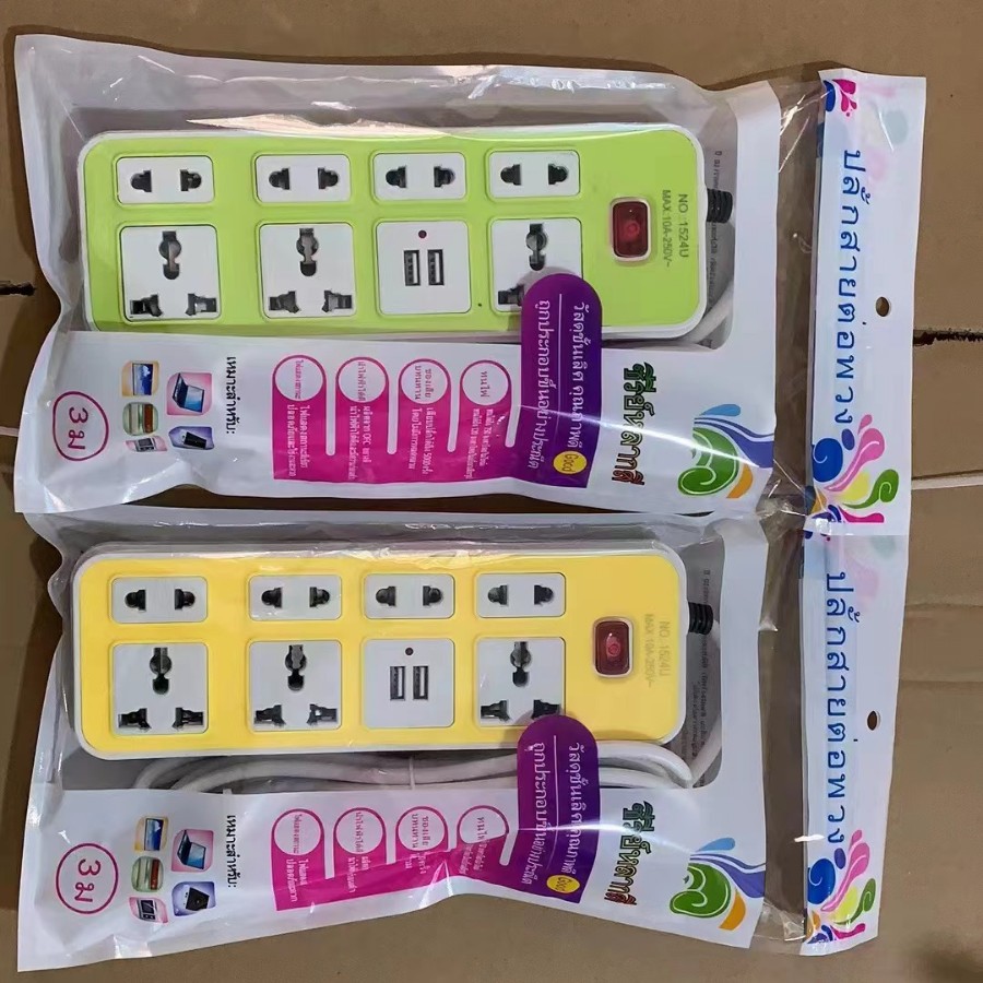 缅甸泰国插座usb菲律宾美式越南插排南美欧规墨西哥排插接插线板