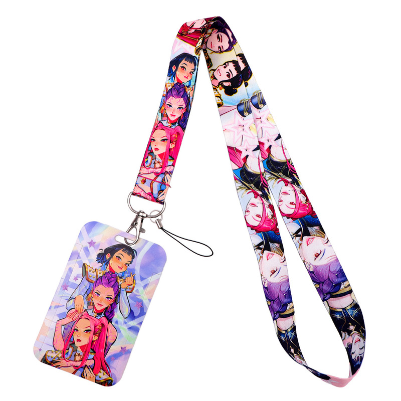 猎魔少女组合手机挂绳卡套公交卡学生卡工作证件硬壳保护卡套新款|undefined