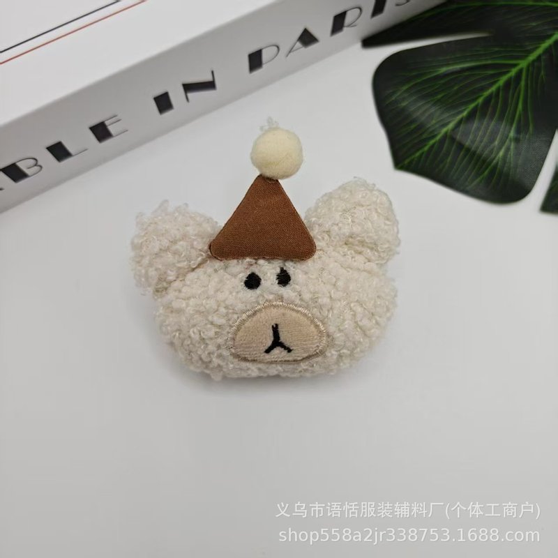 かわいいクマのぬいぐるみ漫画クリエイティブ人形人形バッグペンダントブローチ diy ジュエリーアクセサリー卸売|undefined