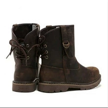 Martens, classic retro denim boots, mid-length, for beloved