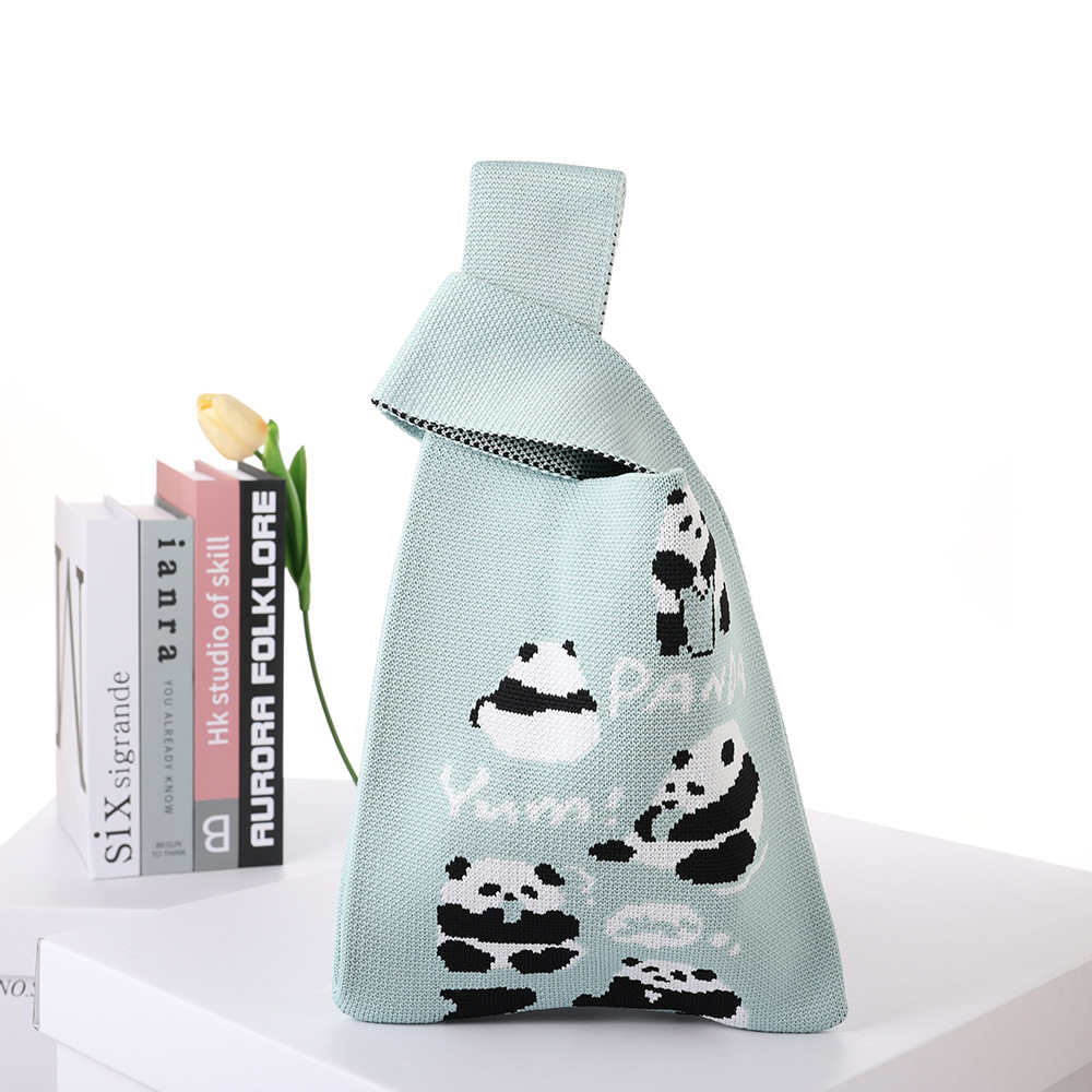 2024 Flying Weaving Bag Tote Bag Versión coreana del nuevo bolso de mano de moda Fabricante de bolsas de compras casuales de gran capacidad para estudiantes