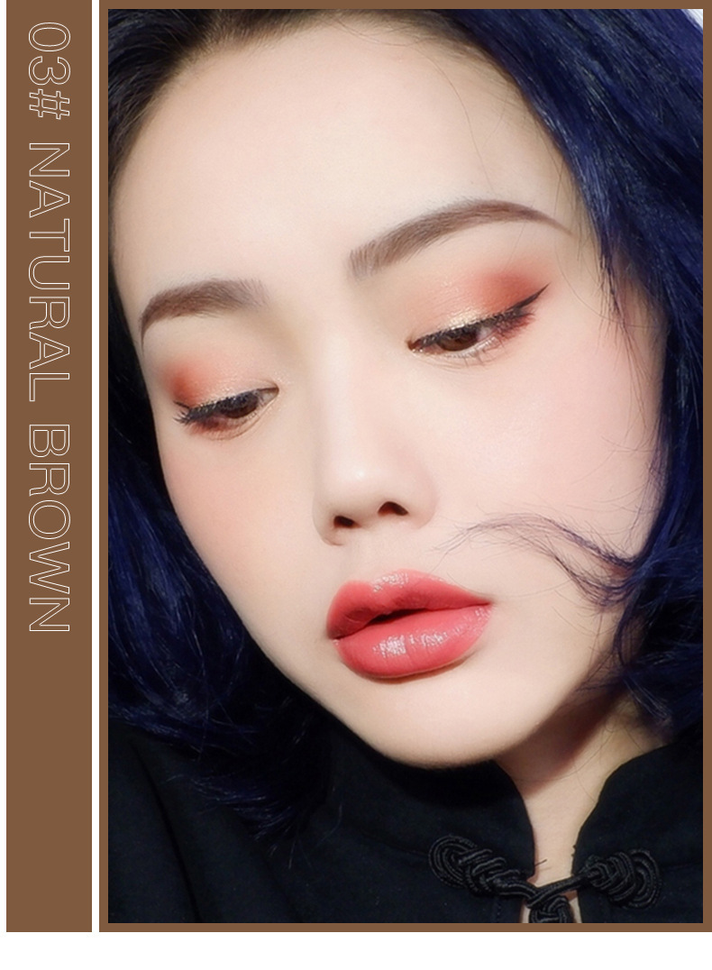 NOVO wooden hard-core double-ended eyebrow pencil is waterproof, sweat-proof, and does not fade. Each tip is distinct. It has a pencil style and can be used to shave duck beaks and flat heads undefined