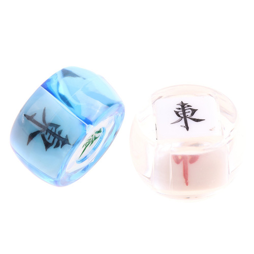 Entertainment azimuth dice, round southeast, northwest, mahjong tile accessories, chess and card room accessories, Fengzhuang code