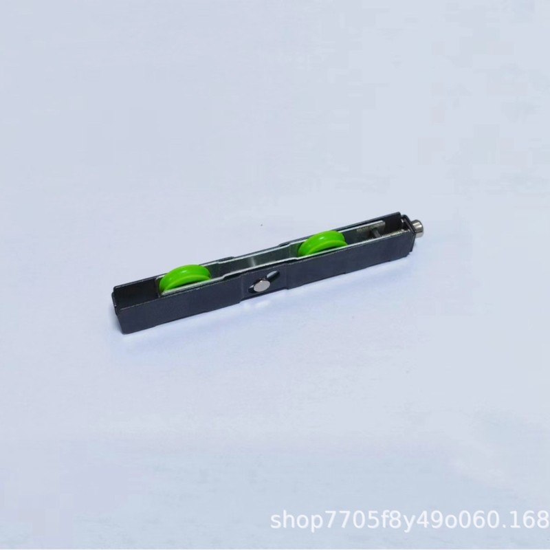二輪長条中空障子プーリー移動扉軌道吊りレール輪建具金具|undefined