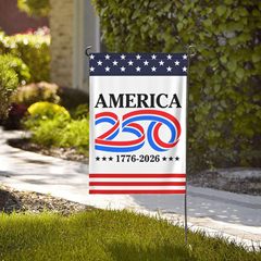アメリカの国境を越えた供給 アメリカの250周年記念 アメリカの250周年記念 ガーデンフラッグ