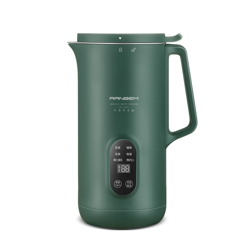 Ruiben Mini Soymilk Machine Household Filter-free Mixing And Juicing Multi-functional Food Supplement Cooking Wall-breaking Machine Small Household Appliances Gifts