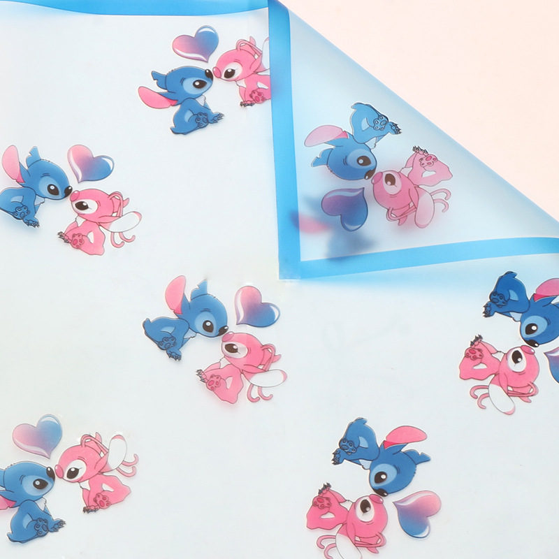 Papel de regalo floral impermeable creativo