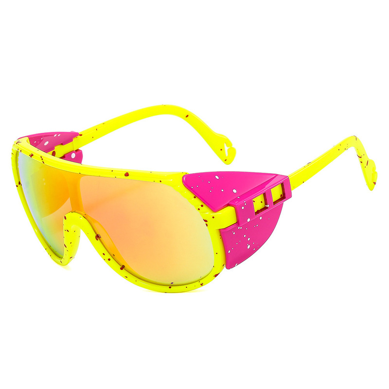 Cycling Sports sunglasses outdoor men's and women's windproof anti-glare sunglasses fashionable UV-proof colorful sun-proof glasses