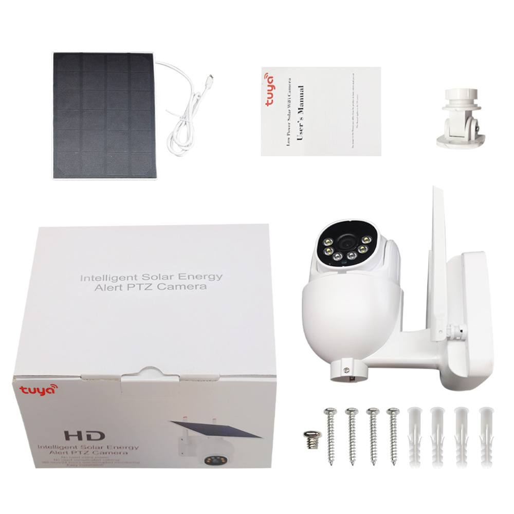 A20 monitor solar 360 grados teléfono móvil remoto cámara al aire libre seguridad visión nocturna cámara de vigilancia