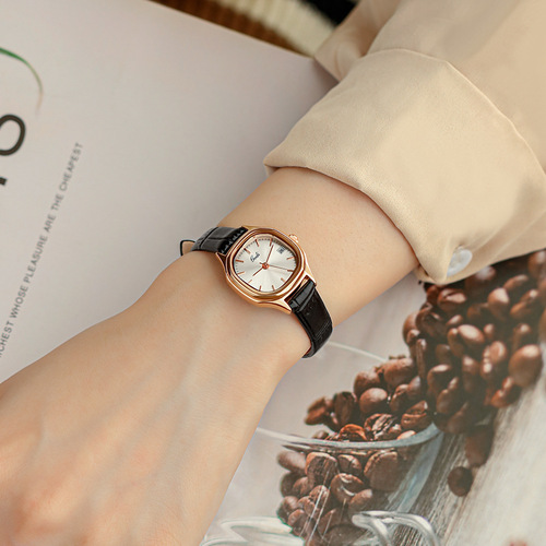 Goldie  new watch women's ins style niche design retro ladies simple fashion student watch women