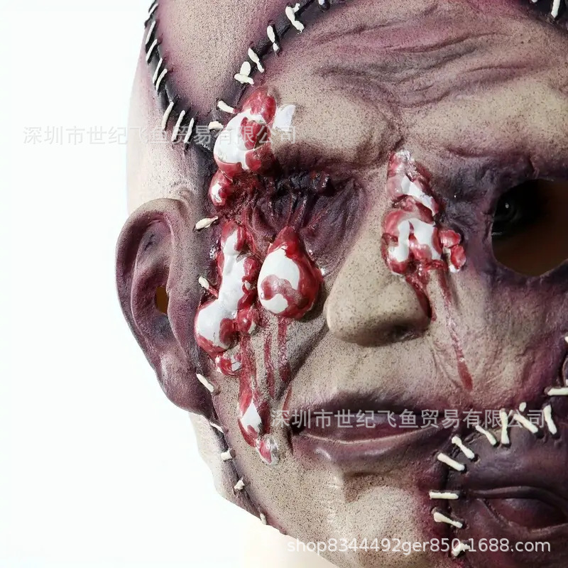 Máscaras de Halloween máscaras de terror máscaras de látex caras máscaras transfronterizas Amazon máscaras suaves realistas
