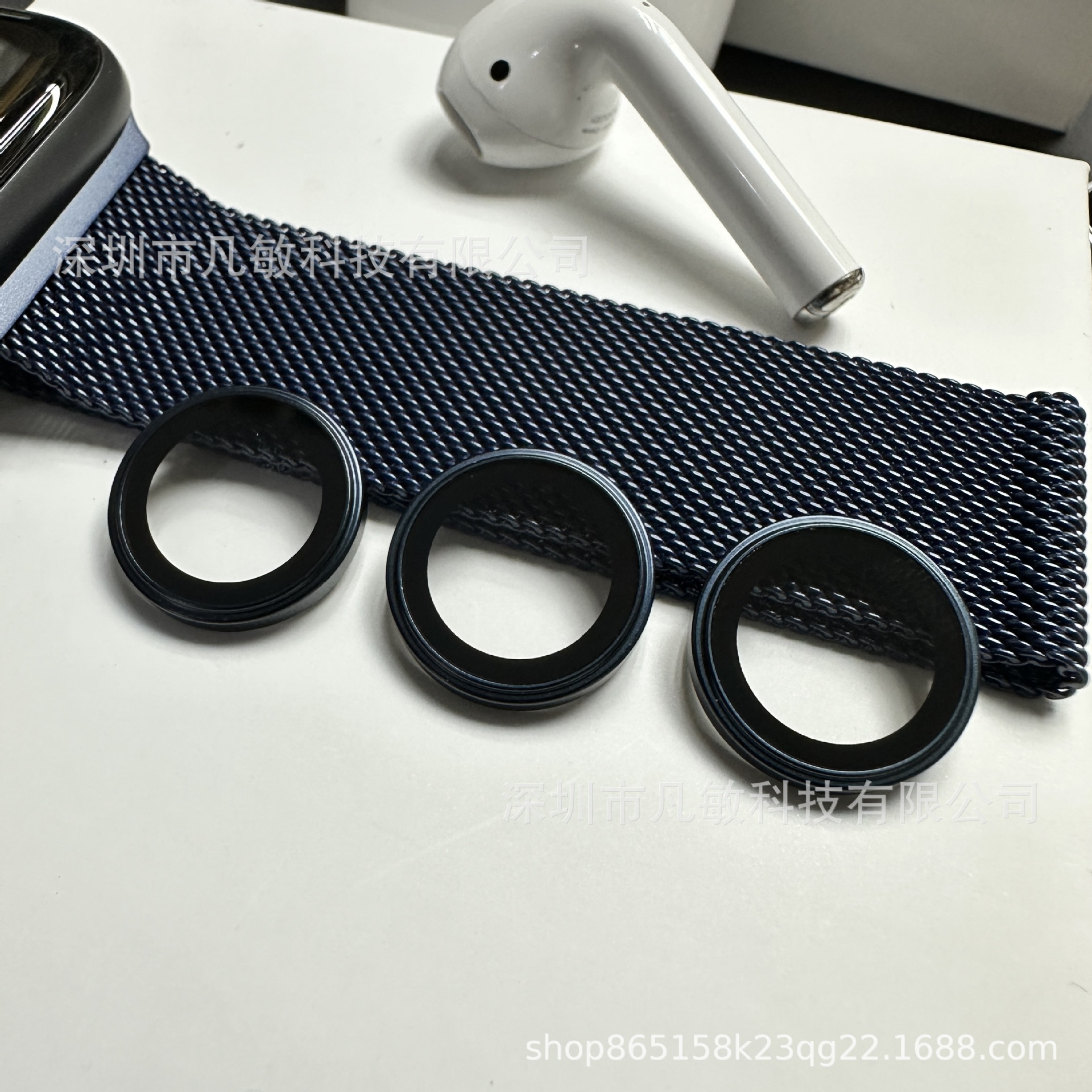 Adecuado para iPhone15 Eagle Eye lente película de protección AR anti-penetración Marco de superficie esmerilada iPhone15plus lente pegatinas