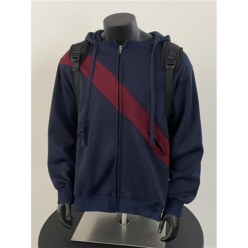 Sweatshirt with zipper for men and women