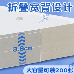 4K picture album painting bag drawing storage picture folder portfolio storage book 8K sketchbook portable storage bag a3 folder