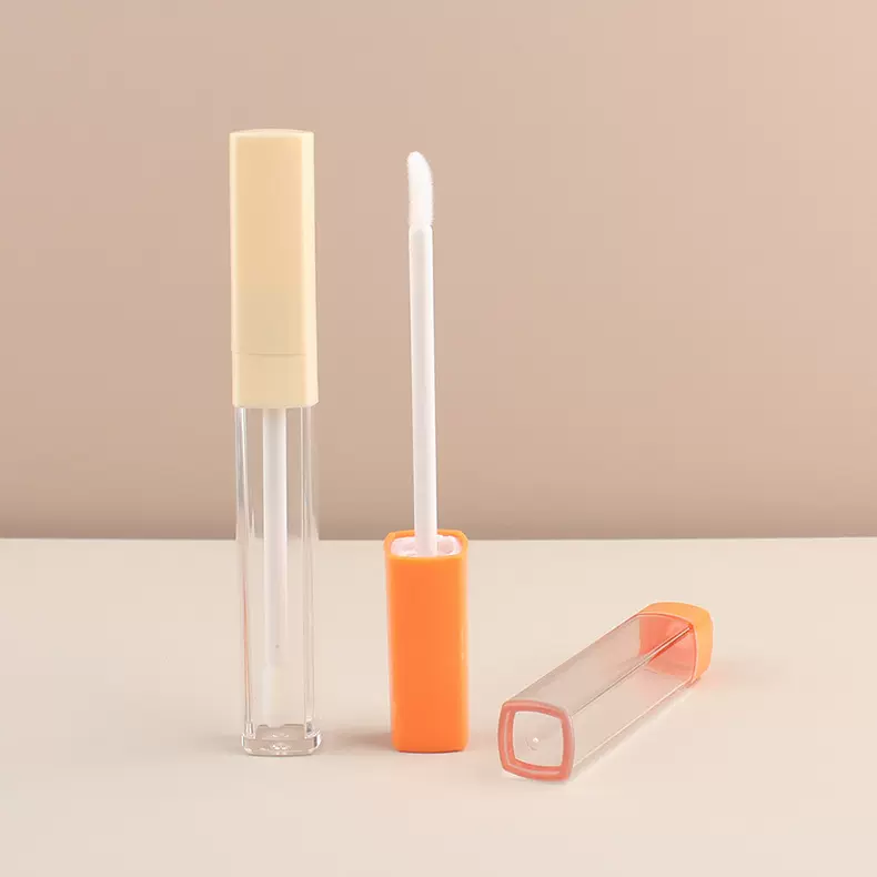 工厂现货批发 8ml 方形唇釉管 唇彩管 口红管空管 可印制logo