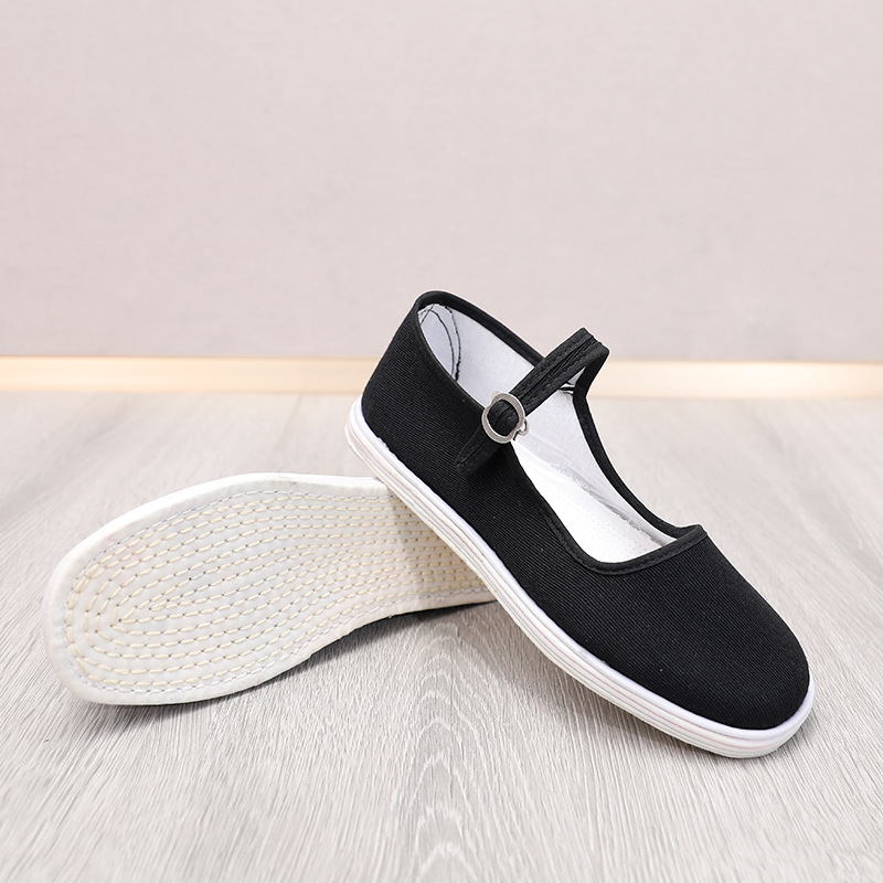 Old Beijing cloth shoes women's handmade lasagna cloth soles shoes with mother shoes breathable non-slip casual health shoes