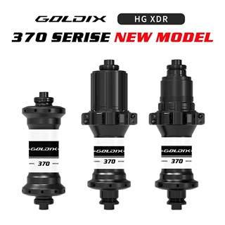 GOLDIX r370公路车圈刹花鼓20/24H直拉v刹棘轮36T自行车BOOST轮毂