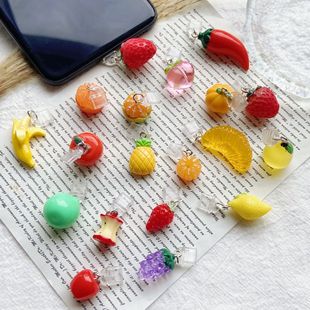 Cute Fruit Series Mobile Phone Dust Plug Suitable for Apple iPhone Interface Type-C Dust Plug